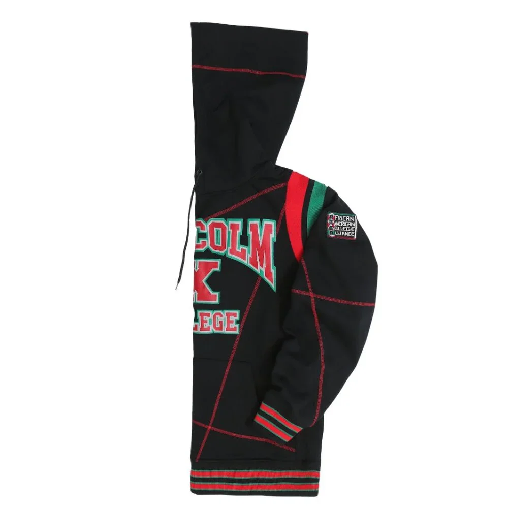Malcolm X College Hoodie Retro AACA Sweatshirt Alumni Gear, Black - Picture 4 of 9
